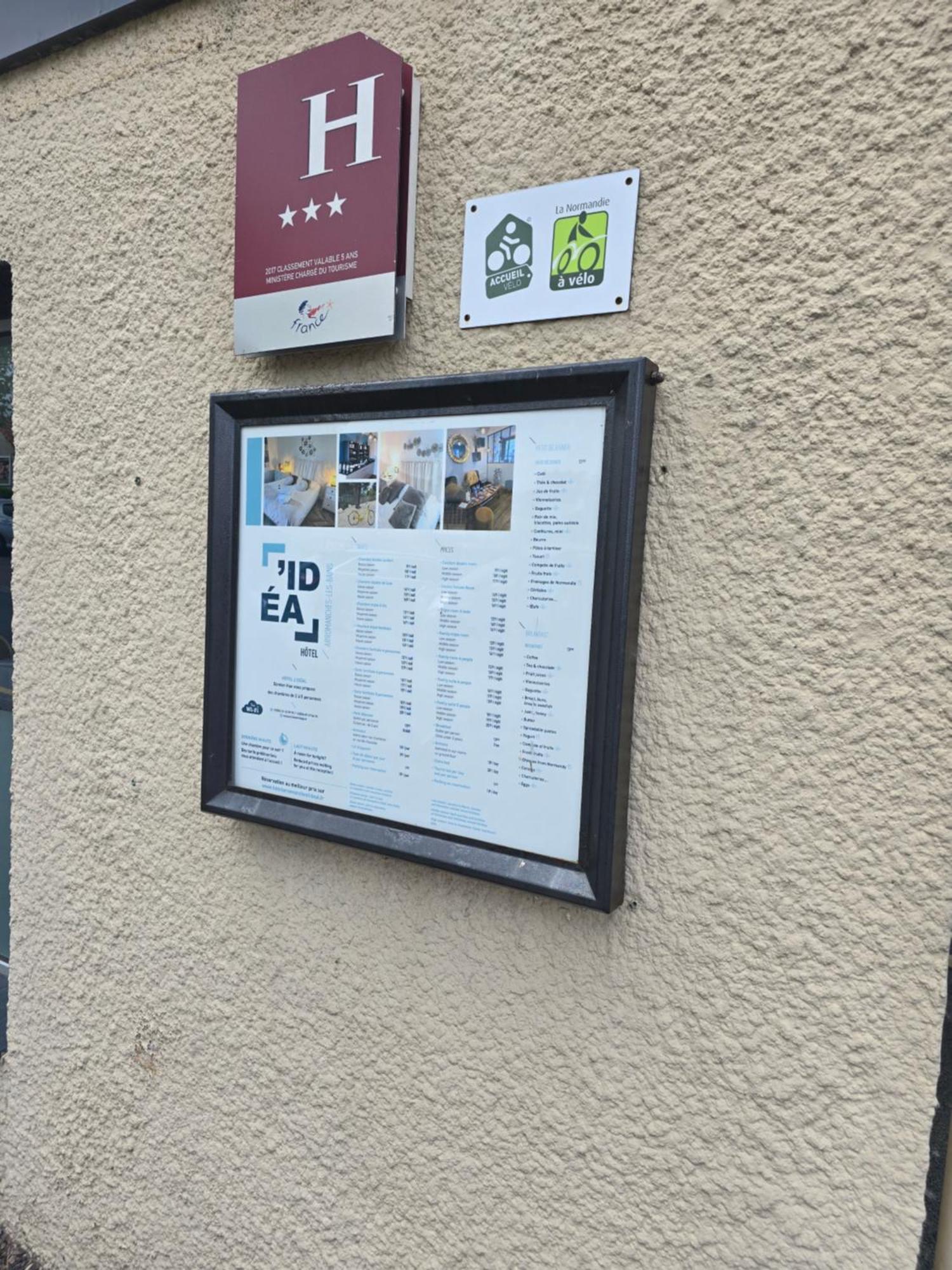 Hotel L'Ideal Le Mountbatten Arromanches-les-Bains Eksteriør bilde