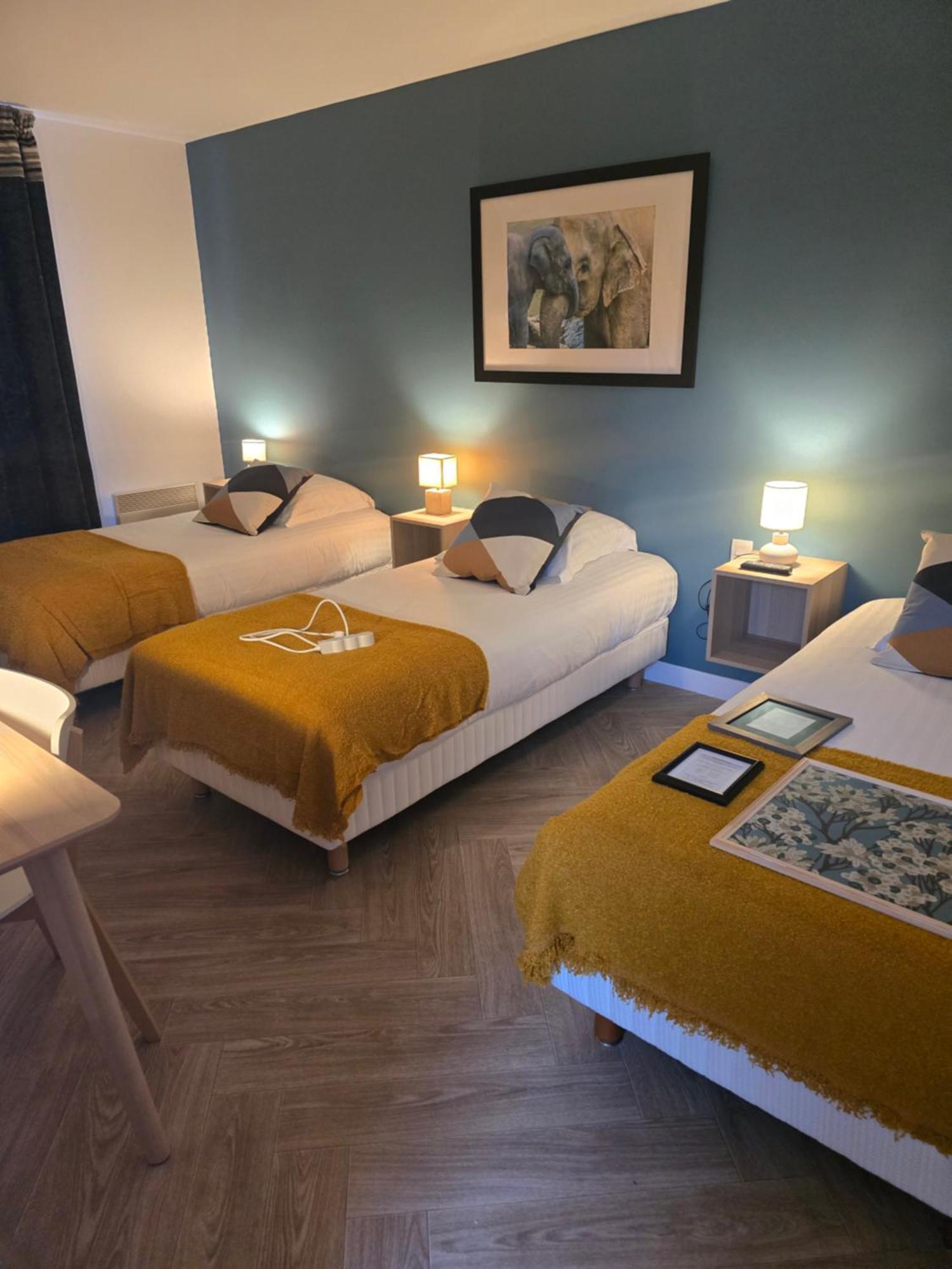 Hotel L'Ideal Le Mountbatten Arromanches-les-Bains Eksteriør bilde