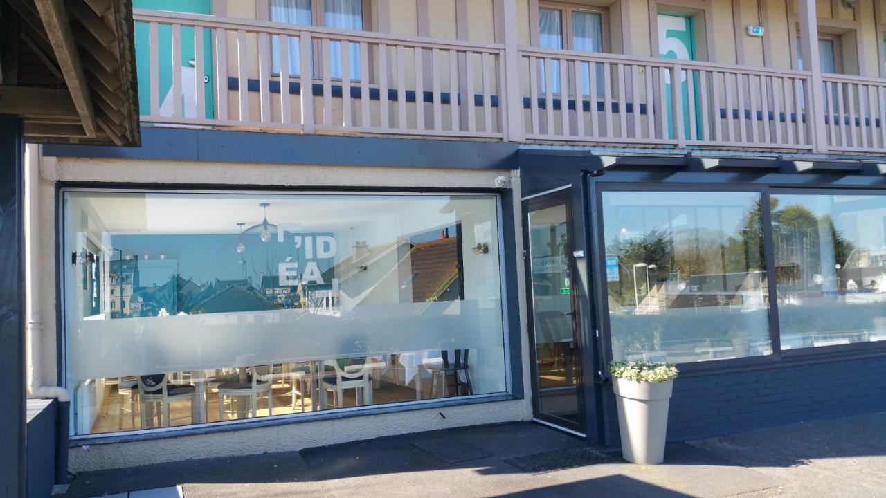 Hotel L'Ideal Le Mountbatten Arromanches-les-Bains Eksteriør bilde